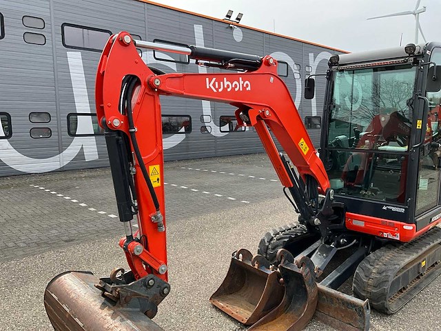 2023 kubota kx027-4 minigraafmachine - afbeelding 11 van  37