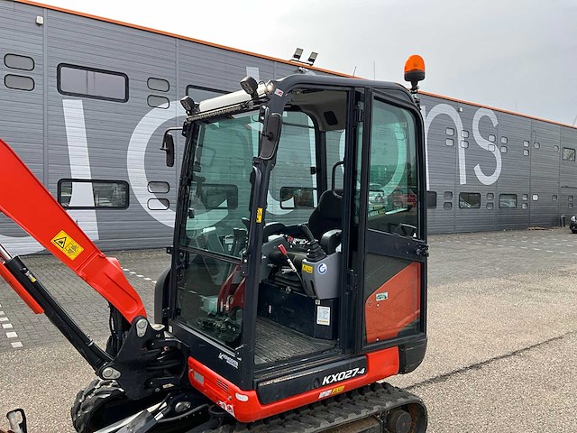 2023 kubota kx027-4 minigraafmachine - afbeelding 17 van  37