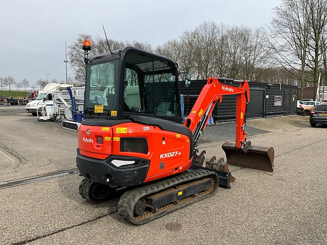 2023 kubota kx027-4 minigraafmachine - afbeelding 25 van  29