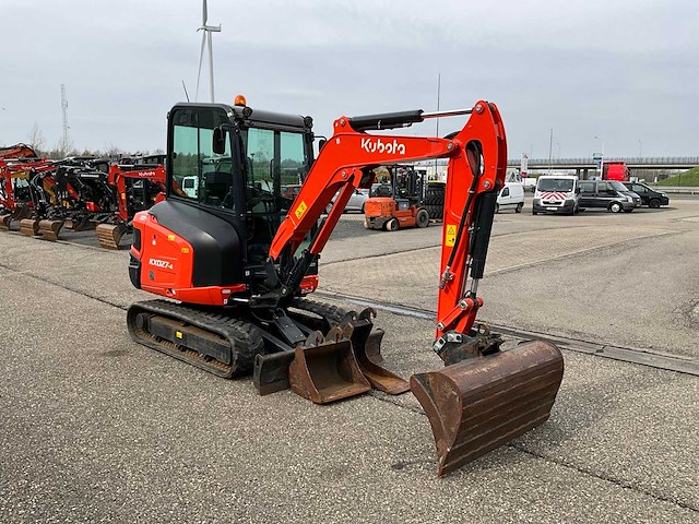 2023 kubota kx027-4 minigraafmachine - afbeelding 27 van  29