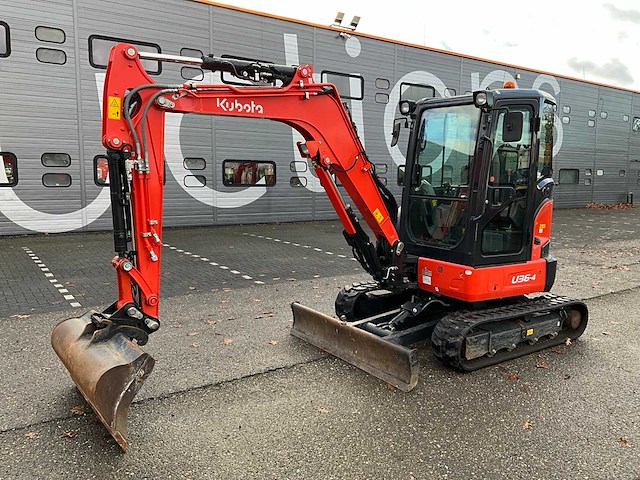 2023 kubota u36-4 hi spec minigraver - afbeelding 1 van  36