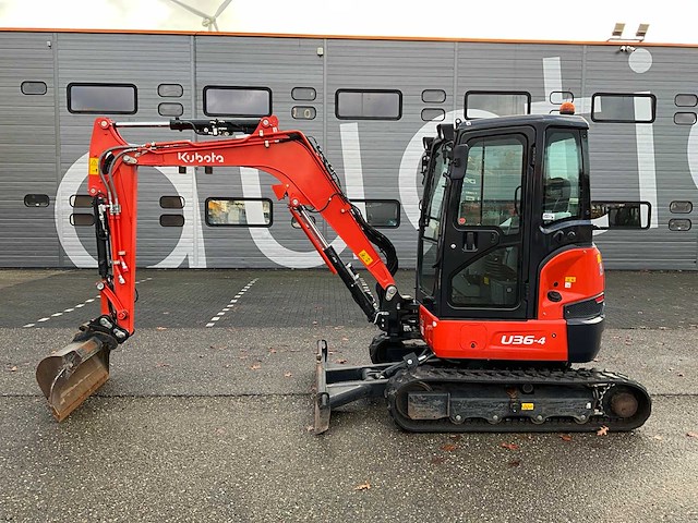 2023 kubota u36-4 hi spec minigraver - afbeelding 12 van  36