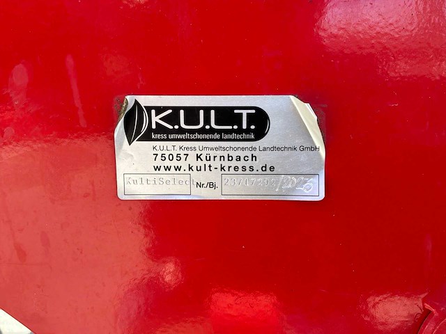 2023 k.u.l.t kultiselect schoffelmachine - afbeelding 9 van  16