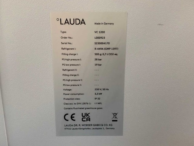 2023 lauda variocool vc 1200 circulatiekoeler - afbeelding 5 van  5