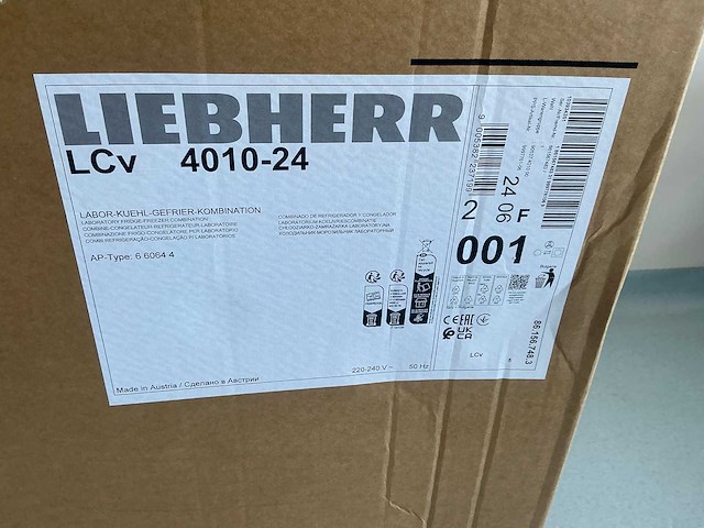 2023 liebherr lcv 4010 laboratorium koelkast/vriezer combinatie ongebruikt - afbeelding 3 van  3