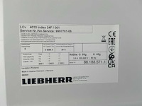 2023 liebherr lcv 4010 mediline laboratorium koelkast/vriezer combinatie - afbeelding 7 van  8
