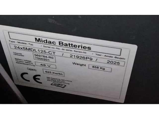 2023 linde eg 16-02 vorkheftruck - afbeelding 25 van  31