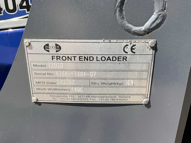 2023 lovol m404 compacttractor - afbeelding 33 van  43