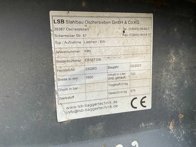 2023 lsb combi shovelbak - afbeelding 6 van  6