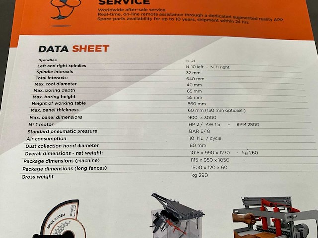 2023 maggi 21 prestige multikopsboormachine - afbeelding 3 van  12