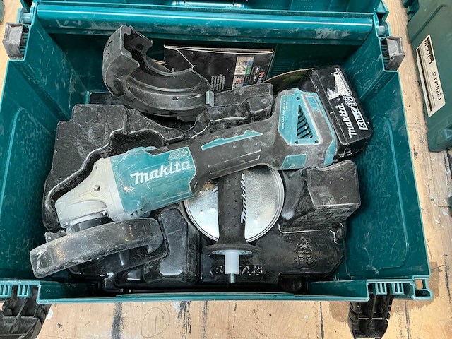 2023 makita dga504 haakse slijpmachine - afbeelding 2 van  3
