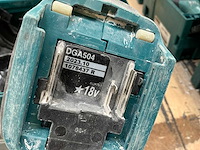 2023 makita dga504 haakse slijpmachine - afbeelding 3 van  3