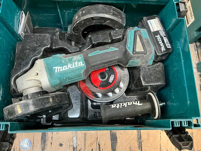 2023 makita dga506 haakse slijpmachine - afbeelding 2 van  3