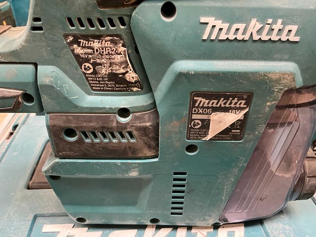 2023 makita dhr242 combihamer met stofafzuiging - afbeelding 3 van  3