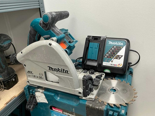 2023 makita dsp600 cirkelzaagmachine - afbeelding 1 van  8