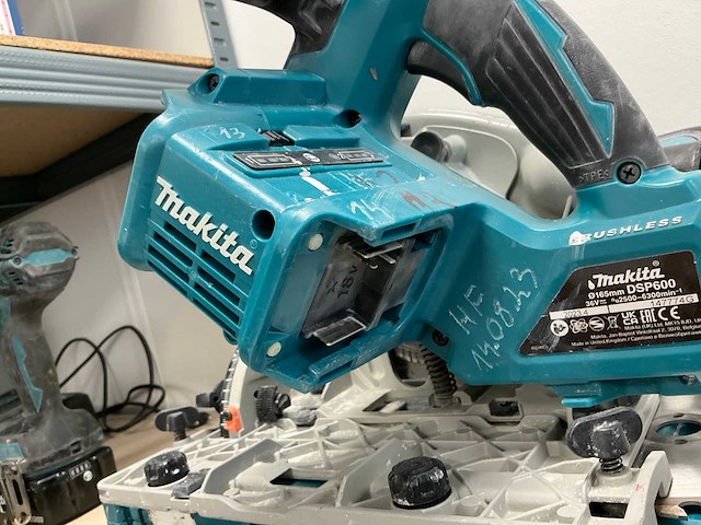 2023 makita dsp600 cirkelzaagmachine - afbeelding 5 van  8
