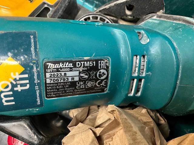 2023 makita dtm51 multi-tool - afbeelding 3 van  3