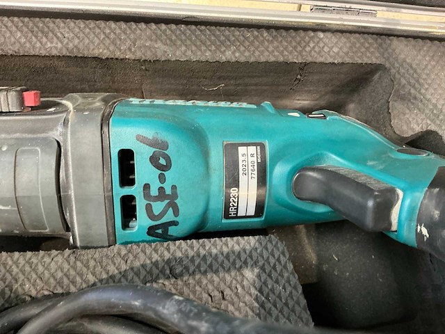 2023 makita hr2230 boorhamer - afbeelding 3 van  4