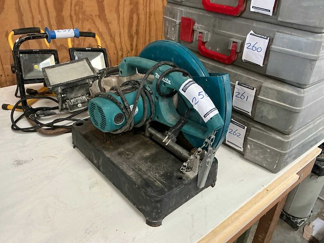 2023 makita lw1401 doorslijpmachine - afbeelding 1 van  4