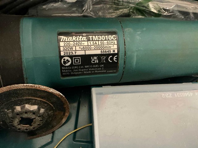 2023 makita tm3010 multitool - afbeelding 3 van  3