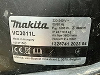 2023 makita vc3011l industriële stofzuiger - afbeelding 7 van  7