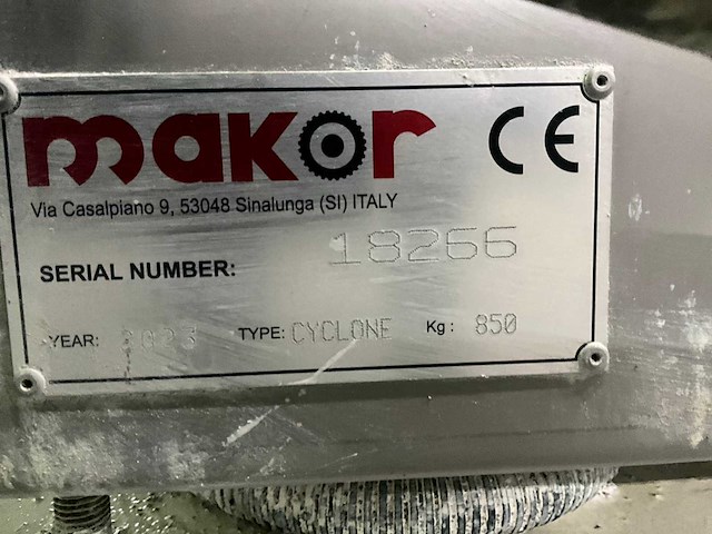 2023 makor cyclone uv coater - afbeelding 12 van  14