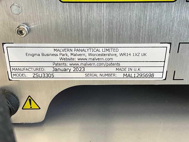 2023 malvern panalytical zetasizer ultra particle analyzer - afbeelding 5 van  6