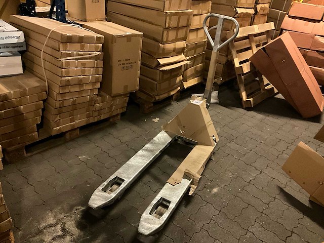 2023 mammut pt25l115g hand hydraulische palletwagen - afbeelding 1 van  4