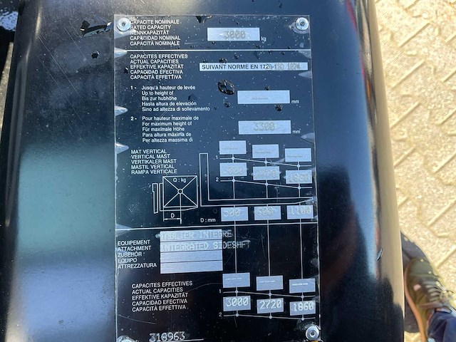 2023 manitou mi30g vorkheftruck (ongebruikt) - afbeelding 1 van  8