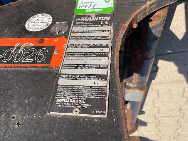 2023 manitou p6000 hijsjib - afbeelding 7 van  7