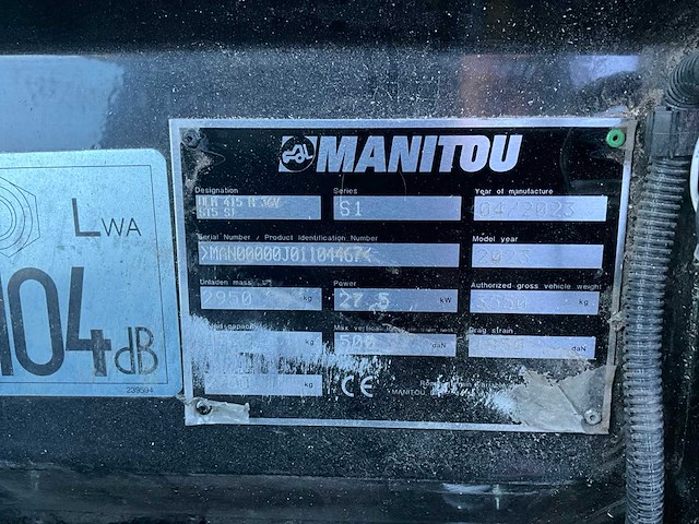 2023 manitou ulm 416 h verreiker - afbeelding 41 van  43