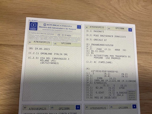 2023 maserati grecale gt personenauto - afbeelding 53 van  59