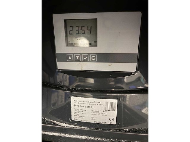 2023 maxima hq 2000 ultra korvenvaatwasmachine met rvs aan- en afvoertafel en rvs afzuigkap en waterontharder - afbeelding 11 van  12