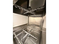 2023 maxima hq 2000 ultra korvenvaatwasmachine met rvs aan- en afvoertafel en rvs afzuigkap en waterontharder - afbeelding 5 van  12