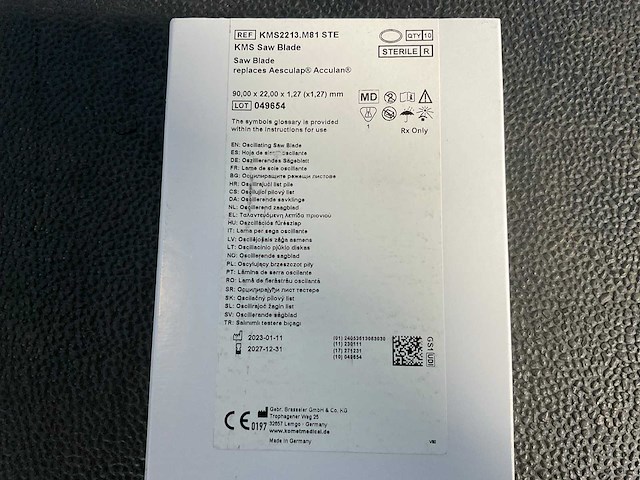 2023 medenvoy switzerland kms2213.m81 ste oscillerend zaagblad (90) - afbeelding 4 van  5