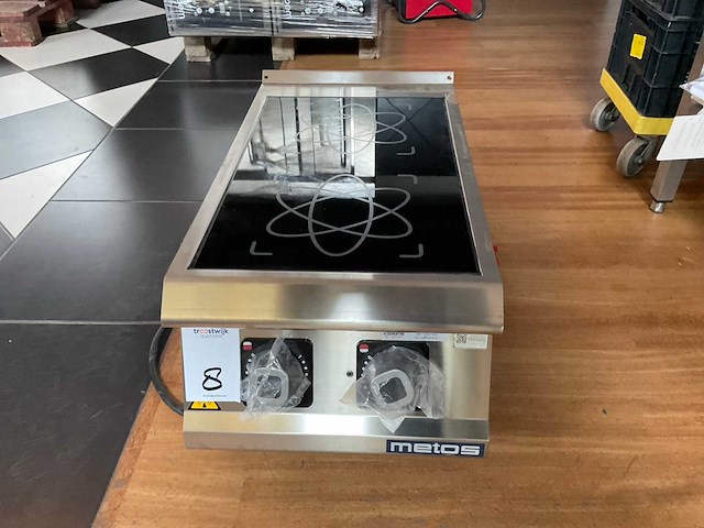 2023 metos d72/10 tcii dubbele inductiekookplaat - afbeelding 2 van  7