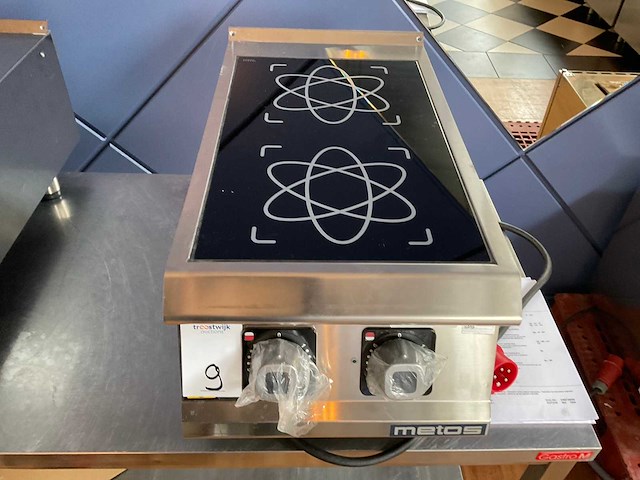 2023 metos d72/10 tcii dubbele inductiekookplaat - afbeelding 3 van  7