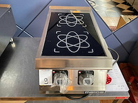 2023 metos d72/10 tcii dubbele inductiekookplaat - afbeelding 3 van  7