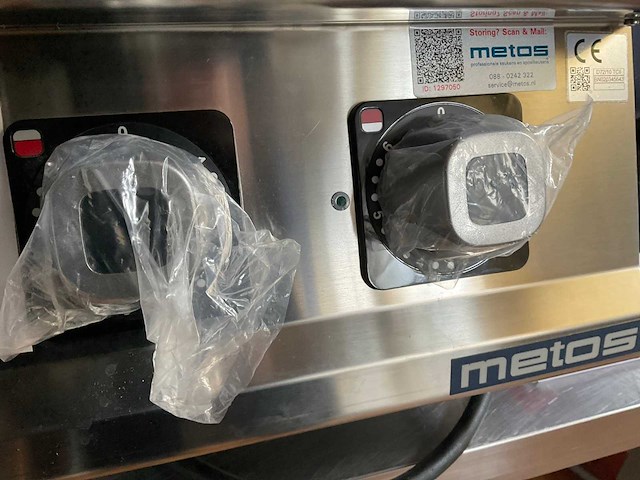 2023 metos d72/10 tcii dubbele inductiekookplaat - afbeelding 5 van  7