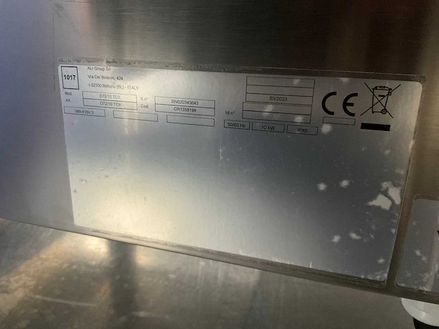 2023 metos d72/10 tcii dubbele inductiekookplaat - afbeelding 6 van  7