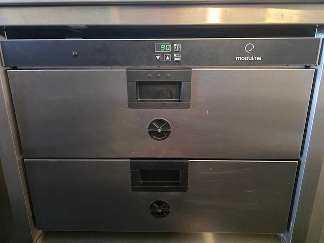 2023 moduline - hsw012e - warmhoudlade 2 x 1/1gn moduline - afbeelding 2 van  6