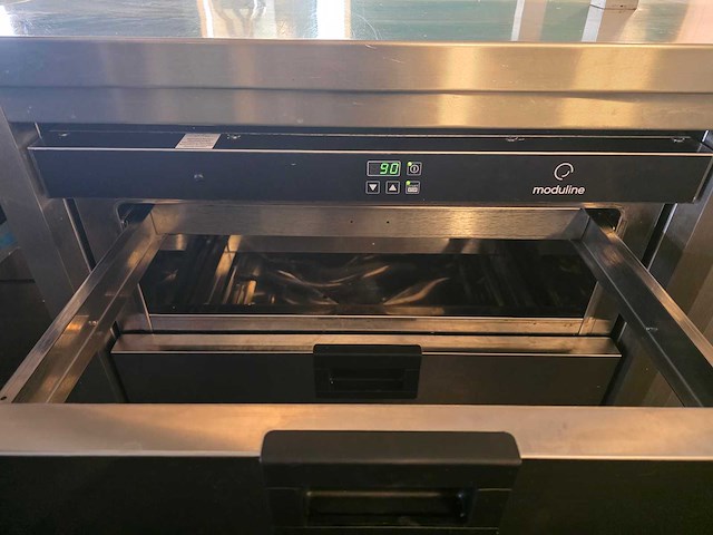 2023 moduline - hsw012e - warmhoudlade 2 x 1/1gn moduline - afbeelding 3 van  6