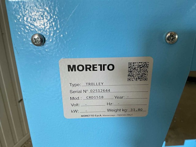 2023 moretto xd16a comb dryer droger - afbeelding 8 van  20