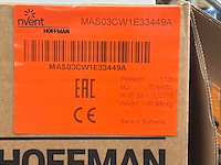 2023 nvent hoffman mas03cw1e33449a schakelkastbehuizing (3x) - afbeelding 7 van  8