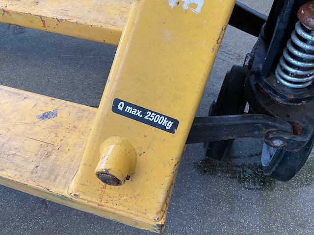 2023 papro hpt-d hand hydraulische palletwagen - afbeelding 3 van  5