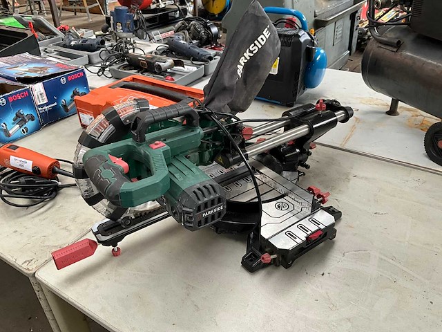 2023 parkside pzks 2000 c3 afkortcirkelzaagmachine - afbeelding 1 van  2