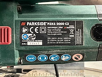 2023 parkside pzks 2000 c3 afkortcirkelzaagmachine - afbeelding 2 van  2