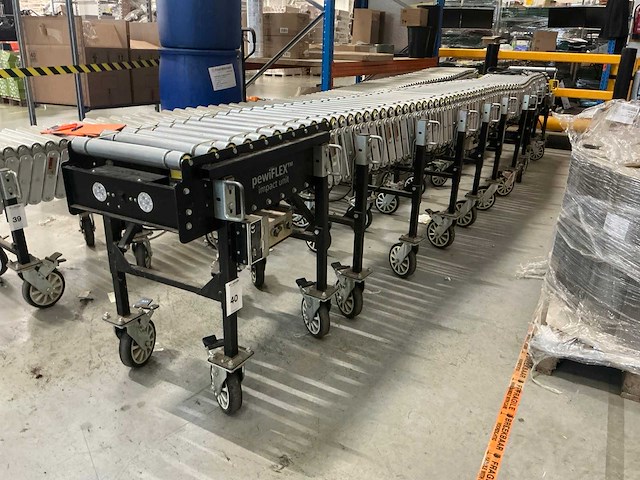 2023 pewiflex 460/1000 aangedreven flexibele rollenbaan - afbeelding 1 van  8