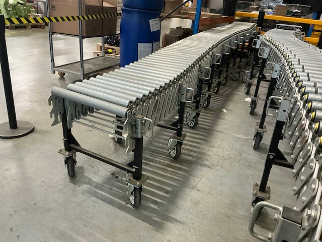 2023 pewiflex 460/1000 aangedreven flexibele rollenbaan - afbeelding 6 van  8