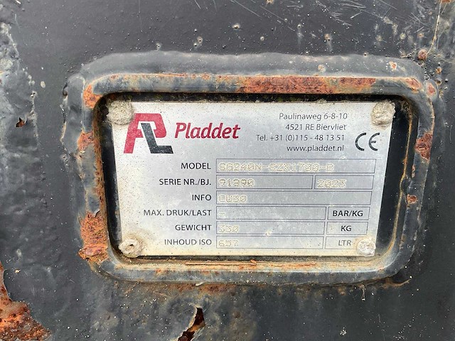 2023 pladdet sg240n graafbak - afbeelding 3 van  4